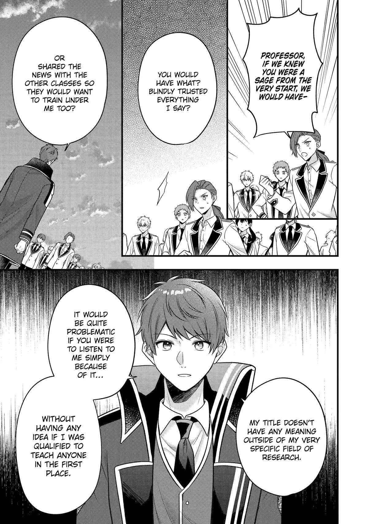 Demoted to a Teacher, the Strongest Sage Raises an Unbeatable Class Chapter 37 page 17 - Chapter 37