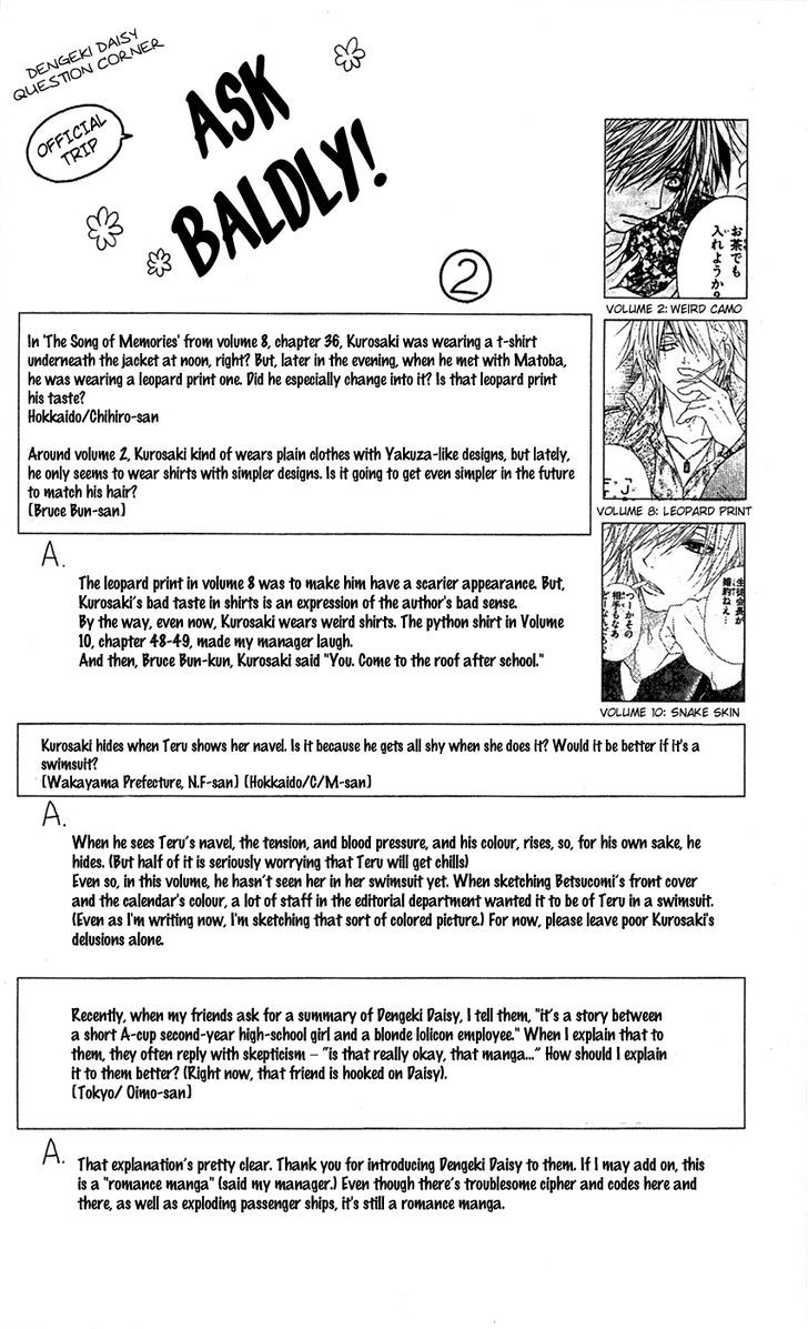 Dengeki Daisy Chapter 56 page 37 - Chapter 56: Crush His Plan (Last Part)