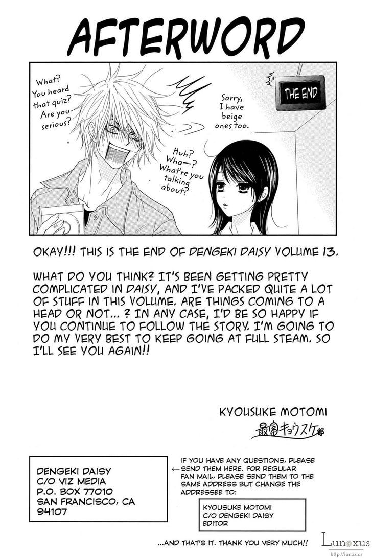 Dengeki Daisy Chapter 64 page 38 - Chapter 64: Message From Soichiro (Part 2)