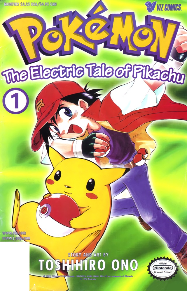 Dengeki Pikachu Chapter 1 page 1 - Chapter 1: Pikachu, I Choose You!