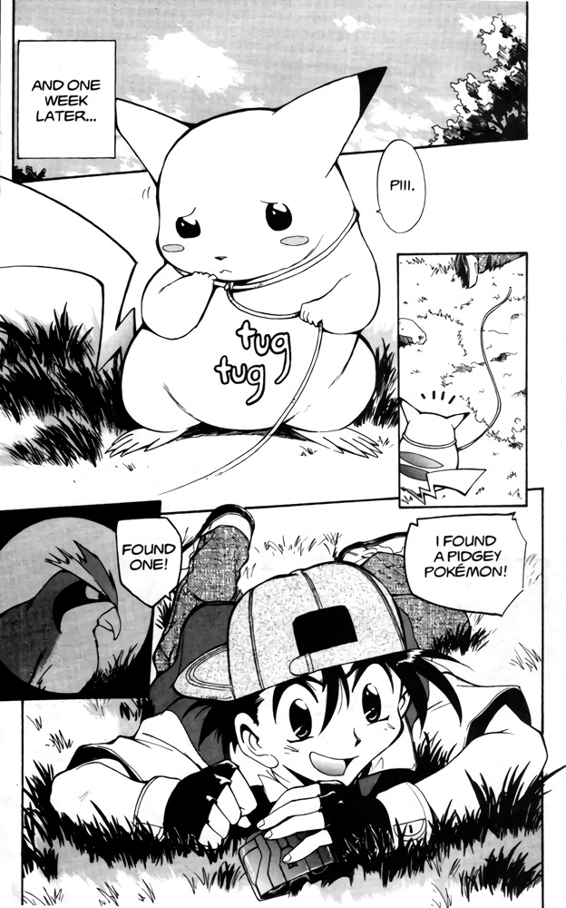 Dengeki Pikachu Chapter 1 page 13 - Chapter 1: Pikachu, I Choose You!
