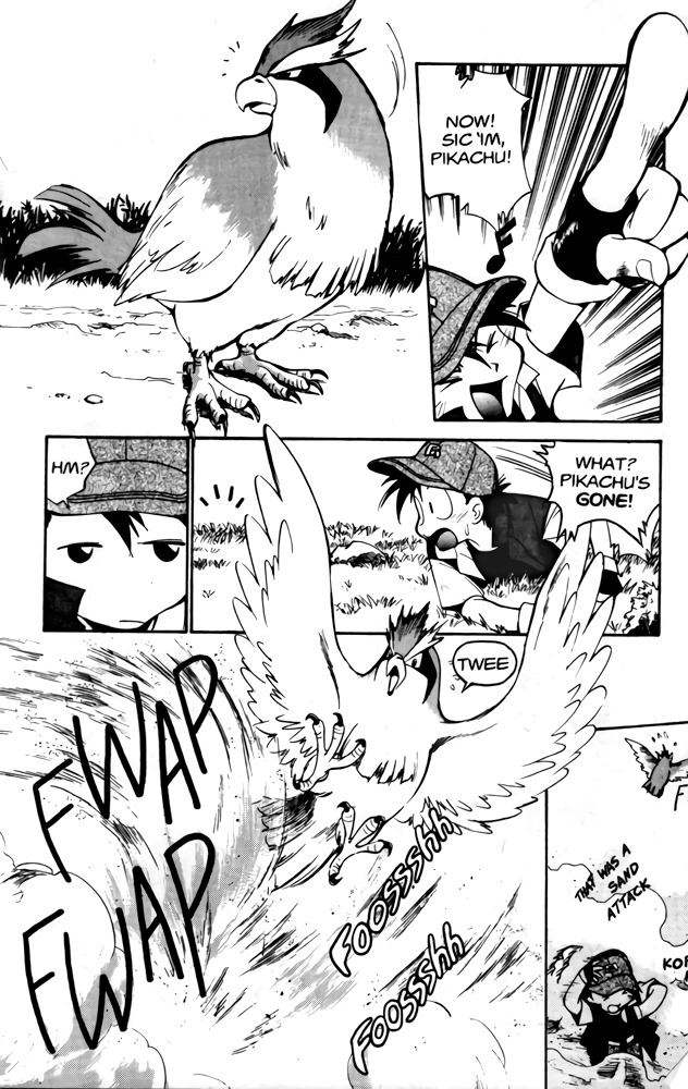 Dengeki Pikachu Chapter 1 page 14 - Chapter 1: Pikachu, I Choose You!