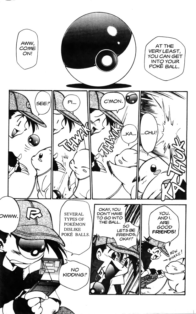 Dengeki Pikachu Chapter 1 page 23 - Chapter 1: Pikachu, I Choose You!