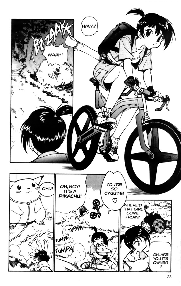 Dengeki Pikachu Chapter 1 page 24 - Chapter 1: Pikachu, I Choose You!