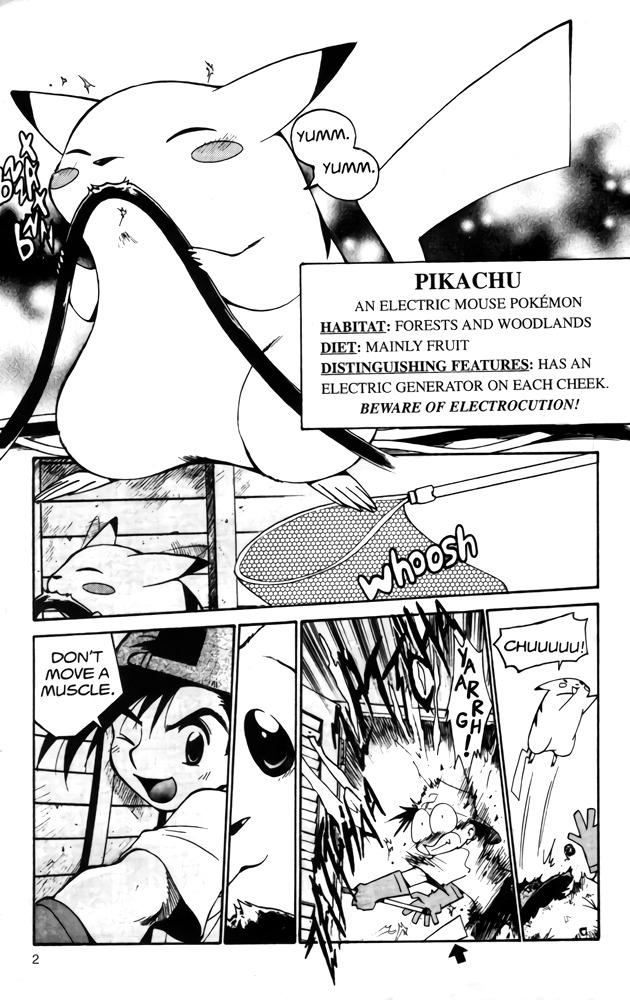Dengeki Pikachu Chapter 1 page 3 - Chapter 1: Pikachu, I Choose You!