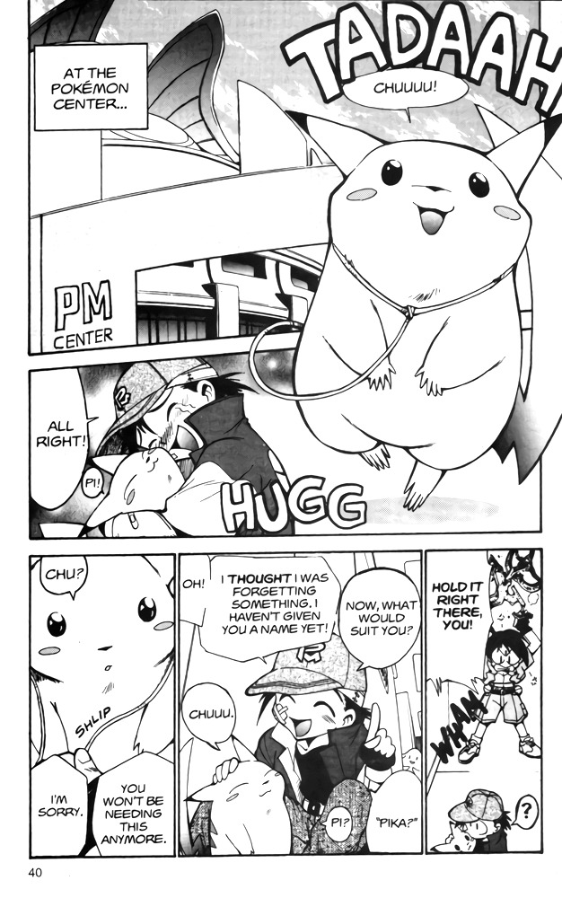 Dengeki Pikachu Chapter 1 page 41 - Chapter 1: Pikachu, I Choose You!