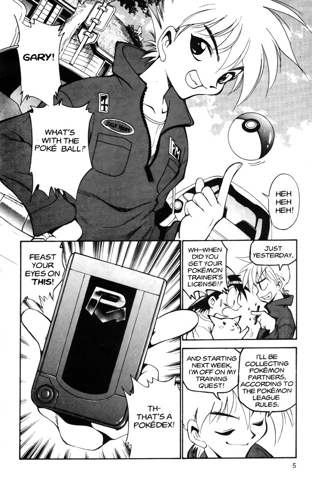 Dengeki Pikachu Chapter 1 page 6 - Chapter 1: Pikachu, I Choose You!