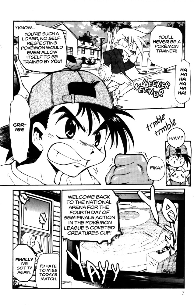 Dengeki Pikachu Chapter 1 page 8 - Chapter 1: Pikachu, I Choose You!