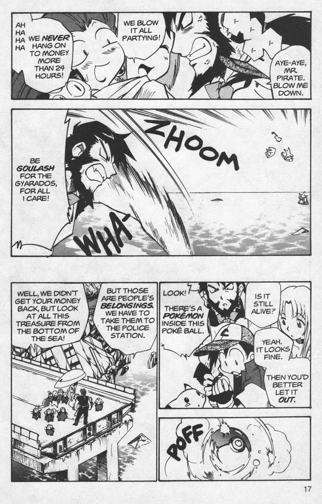 Dengeki Pikachu Chapter 10 page 17 - Chapter 10: Days of Gloom and Glory