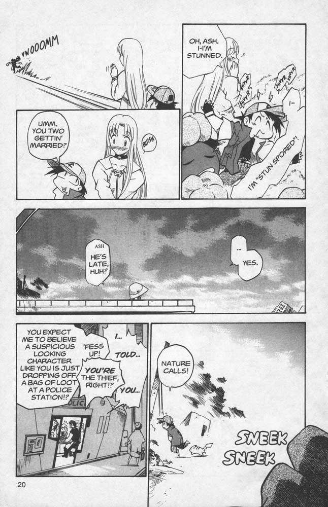Dengeki Pikachu Chapter 10 page 20 - Chapter 10: Days of Gloom and Glory