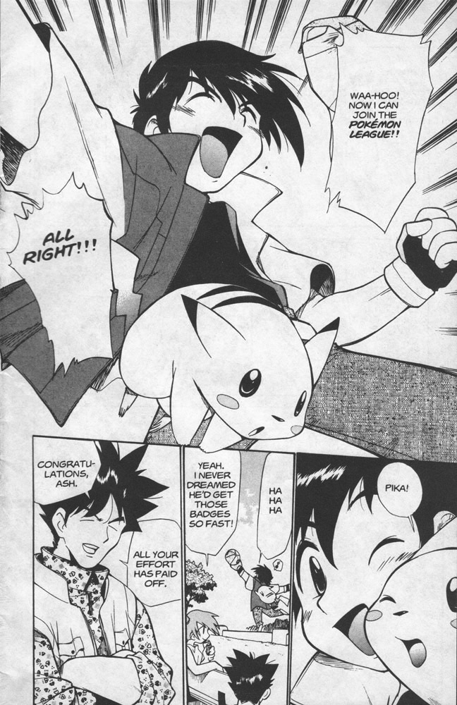 Dengeki Pikachu Chapter 10 page 4 - Chapter 10: Days of Gloom and Glory
