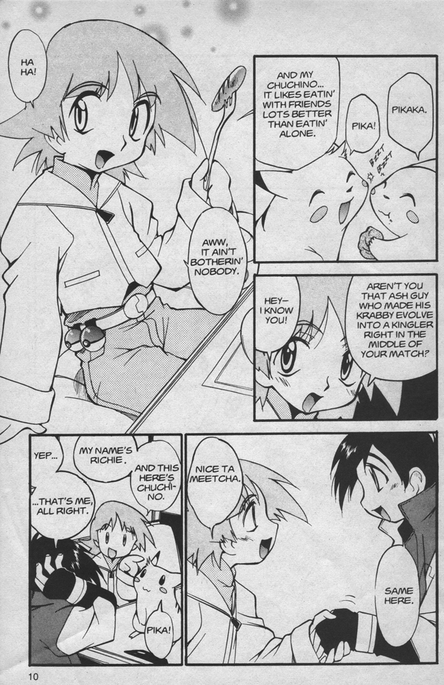 Dengeki Pikachu Chapter 11 page 10 - Chapter 11: Welcome to the Big Leagues