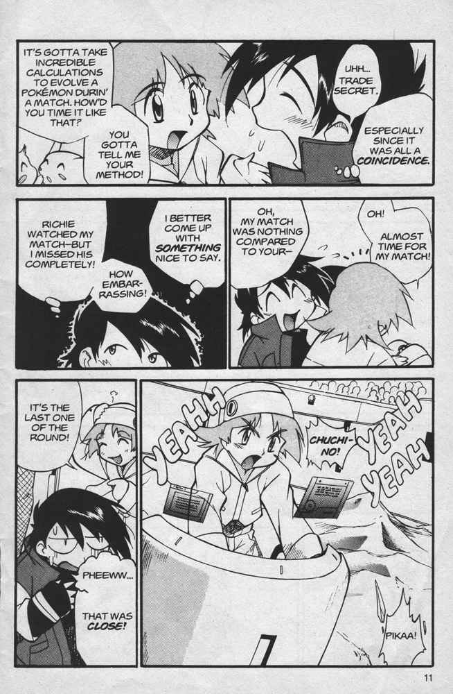 Dengeki Pikachu Chapter 11 page 11 - Chapter 11: Welcome to the Big Leagues