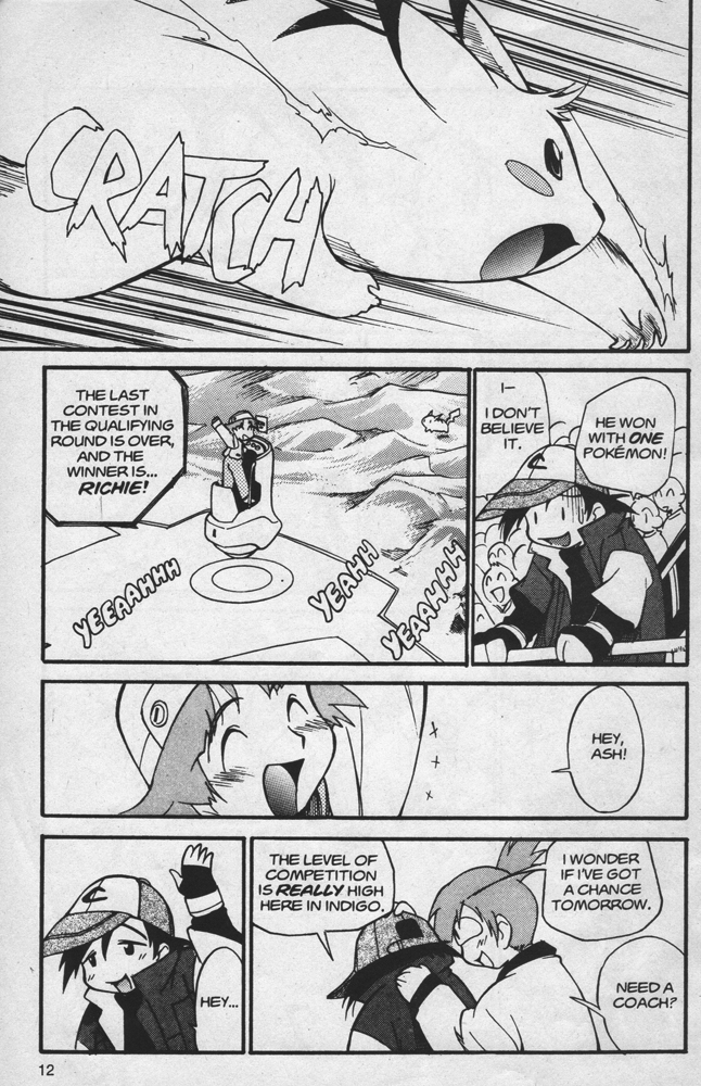 Dengeki Pikachu Chapter 11 page 12 - Chapter 11: Welcome to the Big Leagues