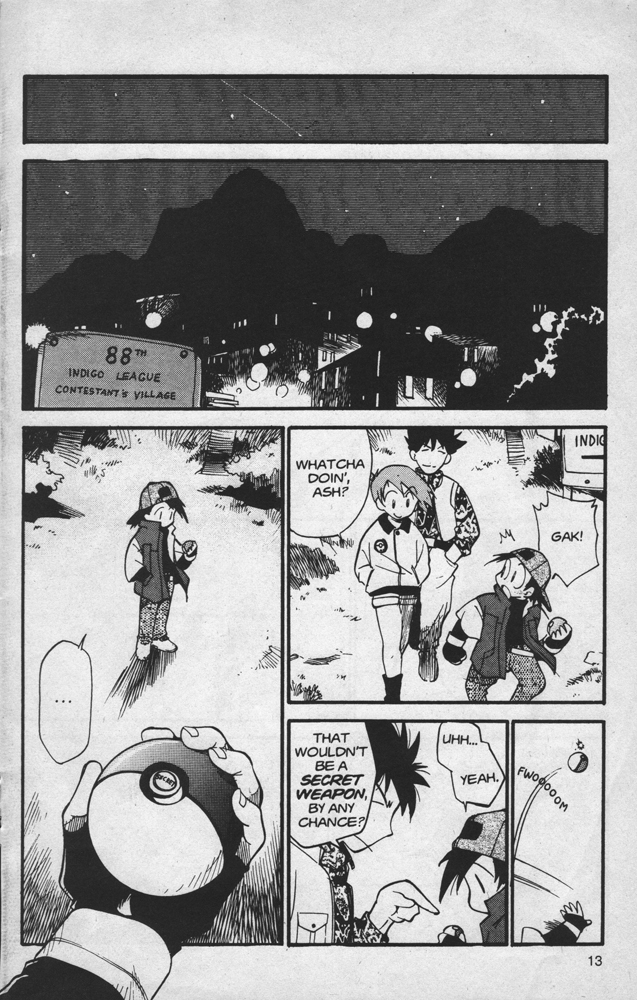 Dengeki Pikachu Chapter 11 page 13 - Chapter 11: Welcome to the Big Leagues