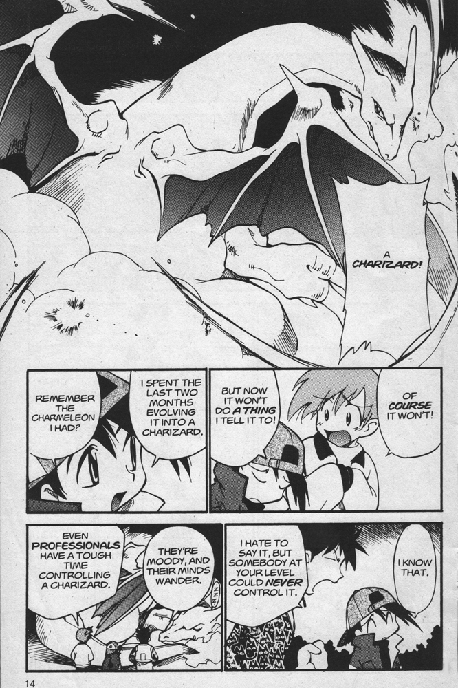 Dengeki Pikachu Chapter 11 page 14 - Chapter 11: Welcome to the Big Leagues