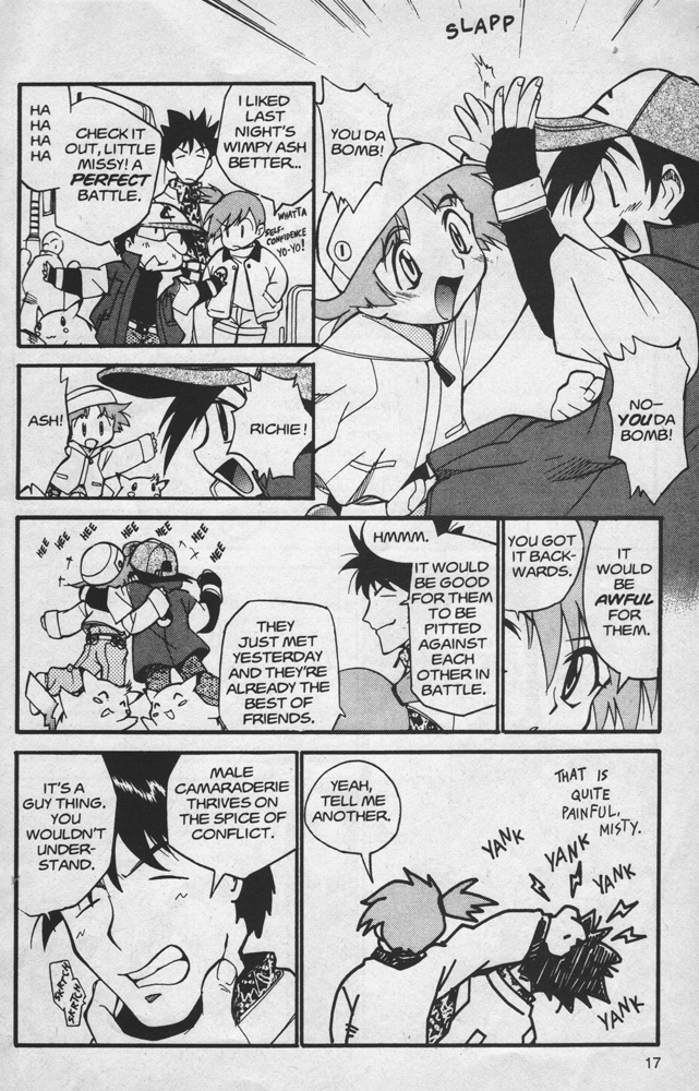 Dengeki Pikachu Chapter 11 page 17 - Chapter 11: Welcome to the Big Leagues