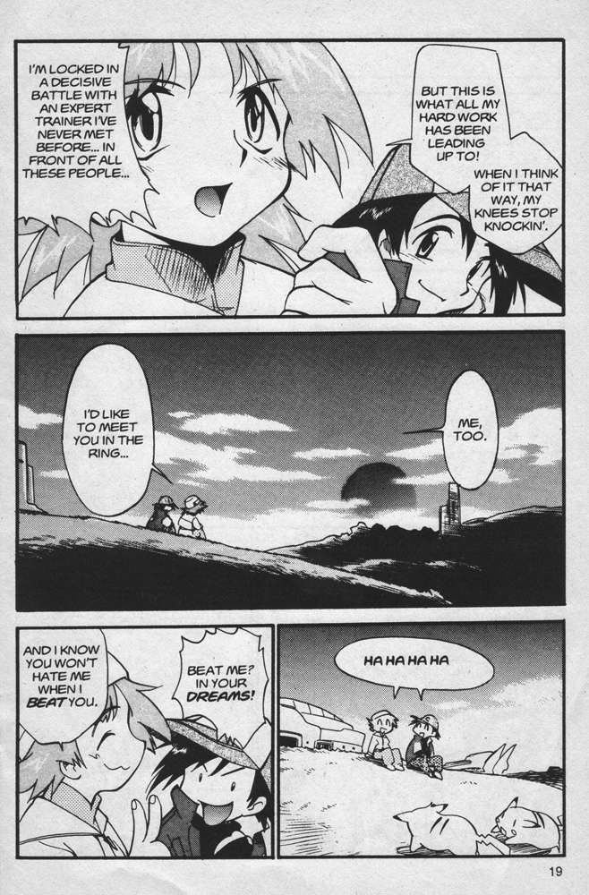 Dengeki Pikachu Chapter 11 page 19 - Chapter 11: Welcome to the Big Leagues