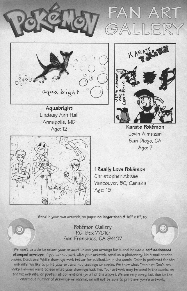 Dengeki Pikachu Chapter 11 page 35 - Chapter 11: Welcome to the Big Leagues