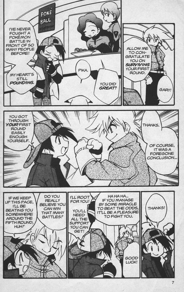 Dengeki Pikachu Chapter 11 page 7 - Chapter 11: Welcome to the Big Leagues