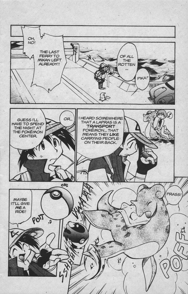 Dengeki Pikachu Chapter 12 page 36 - Chapter 12: The Indigo Finals