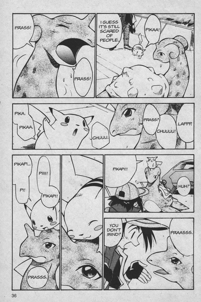 Dengeki Pikachu Chapter 12 page 37 - Chapter 12: The Indigo Finals