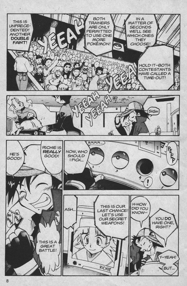Dengeki Pikachu Chapter 12 page 9 - Chapter 12: The Indigo Finals