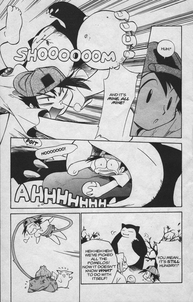 Dengeki Pikachu Chapter 13 page 14 - Chapter 13: Attack of the Demon Stomach