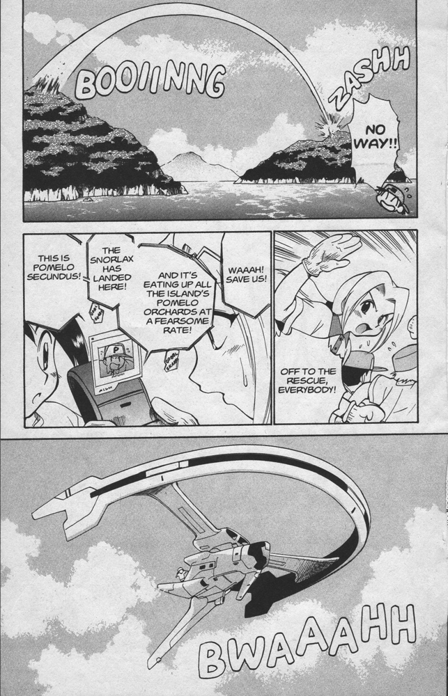 Dengeki Pikachu Chapter 13 page 16 - Chapter 13: Attack of the Demon Stomach