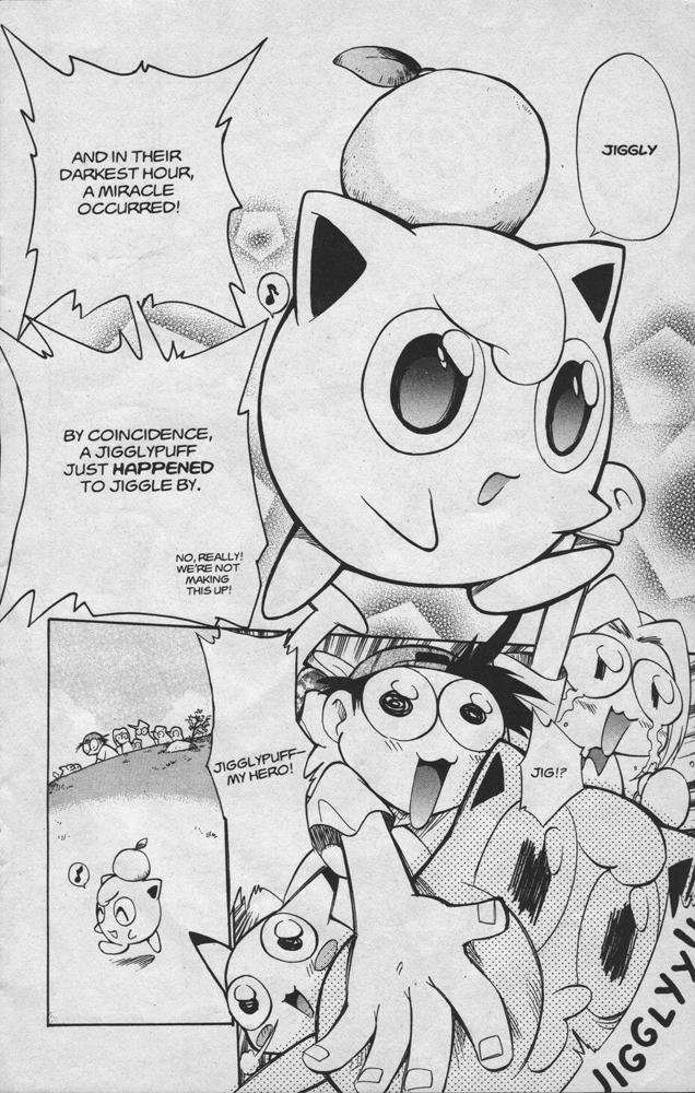 Dengeki Pikachu Chapter 13 page 23 - Chapter 13: Attack of the Demon Stomach