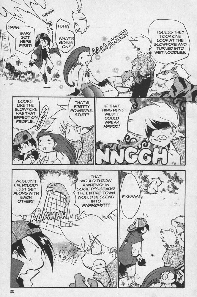 Dengeki Pikachu Chapter 14 page 19 - Chapter 14: Ash vs. Gary