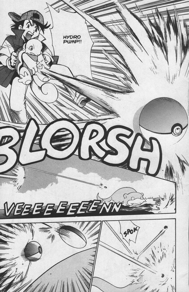 Dengeki Pikachu Chapter 14 page 27 - Chapter 14: Ash vs. Gary