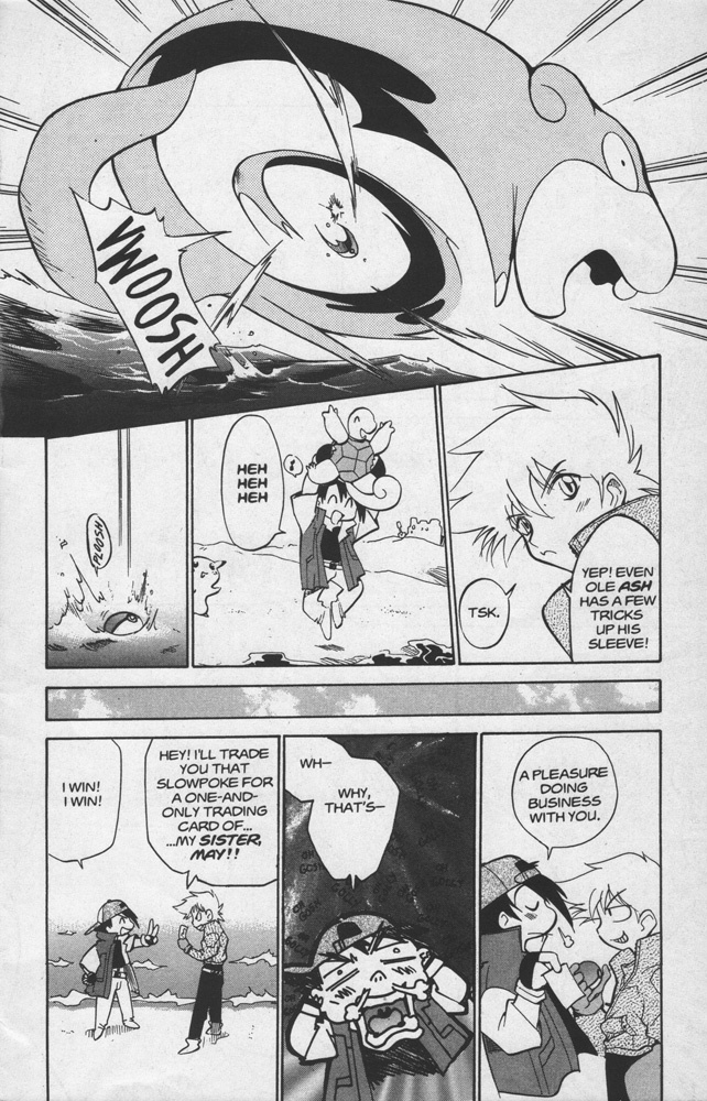 Dengeki Pikachu Chapter 14 page 28 - Chapter 14: Ash vs. Gary