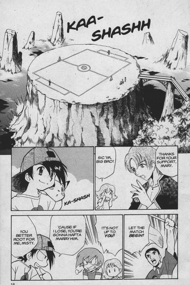 Dengeki Pikachu Chapter 15 page 15 - Chapter 15: You Bet Your Wife