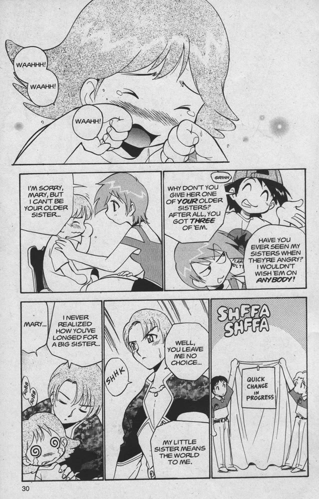 Dengeki Pikachu Chapter 16 page 29 - Chapter 16: You Bet Your Wife