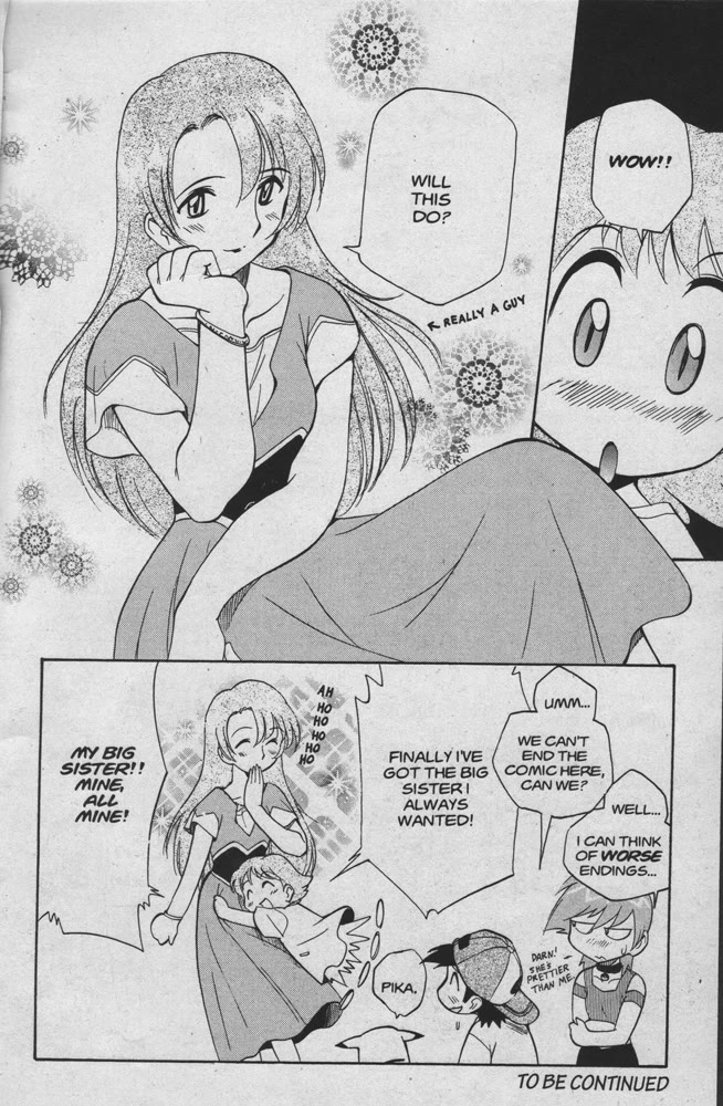 Dengeki Pikachu Chapter 16 page 30 - Chapter 16: You Bet Your Wife