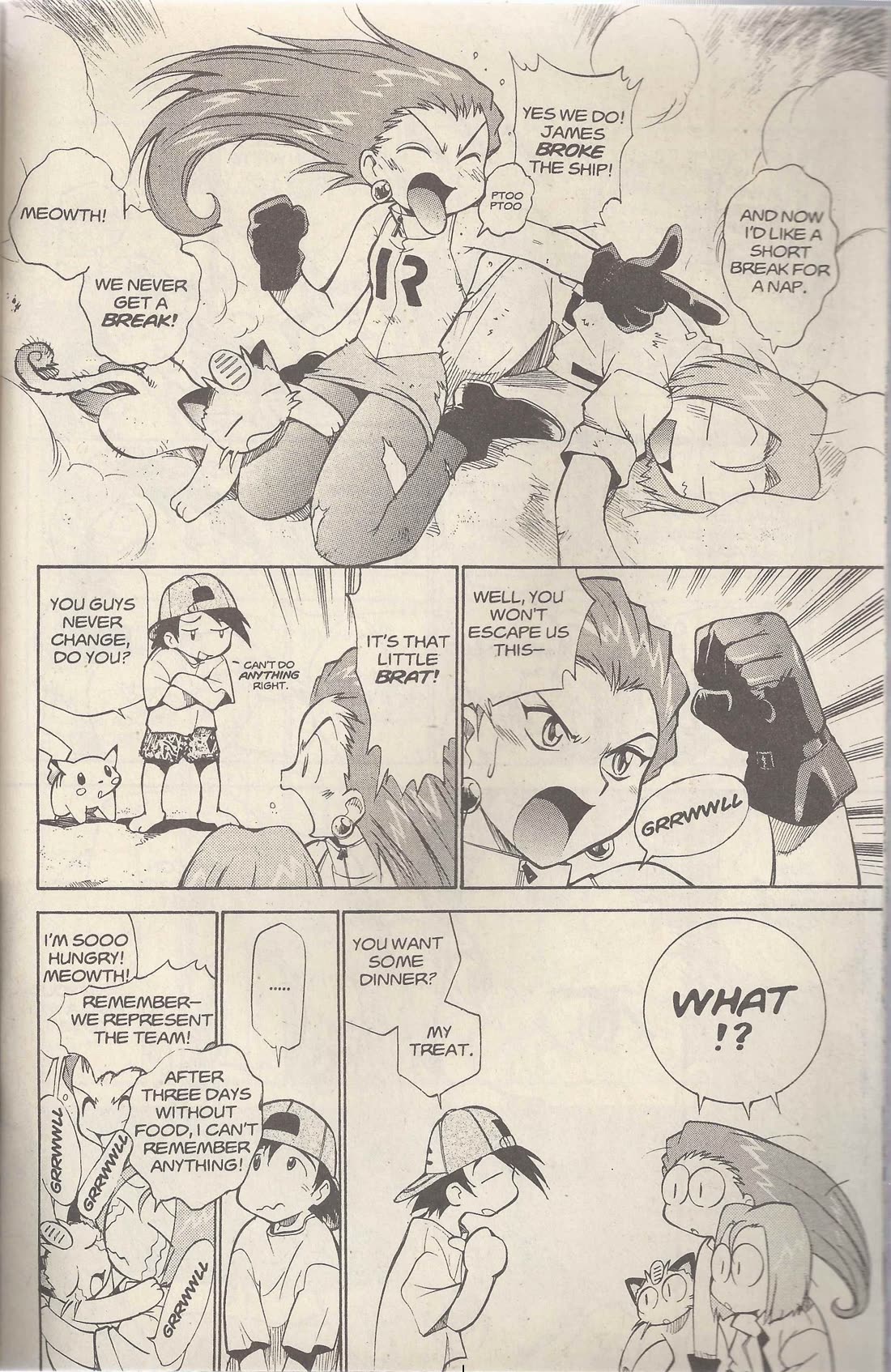 Dengeki Pikachu Chapter 17 page 10 - Chapter 17: The Orange Crew Supreme Gym Leader