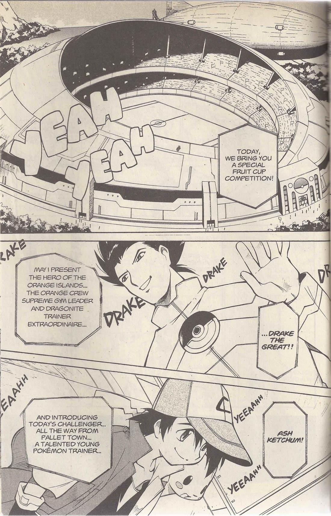 Dengeki Pikachu Chapter 17 page 13 - Chapter 17: The Orange Crew Supreme Gym Leader