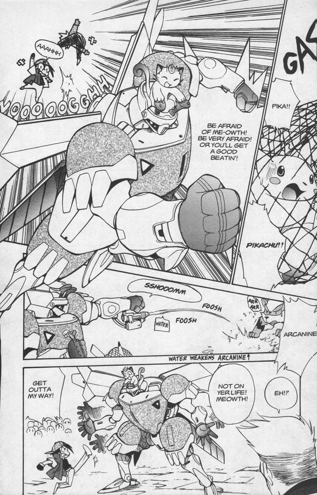Dengeki Pikachu Chapter 19 page 14 - Chapter 19: Ash vs. Gary