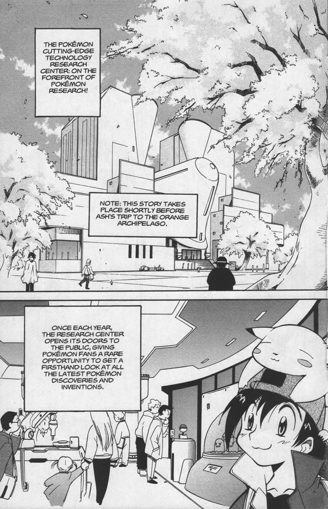 Dengeki Pikachu Chapter 19 page 3 - Chapter 19: Ash vs. Gary