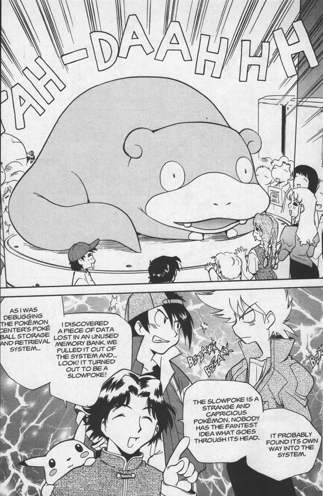 Dengeki Pikachu Chapter 19 page 5 - Chapter 19: Ash vs. Gary