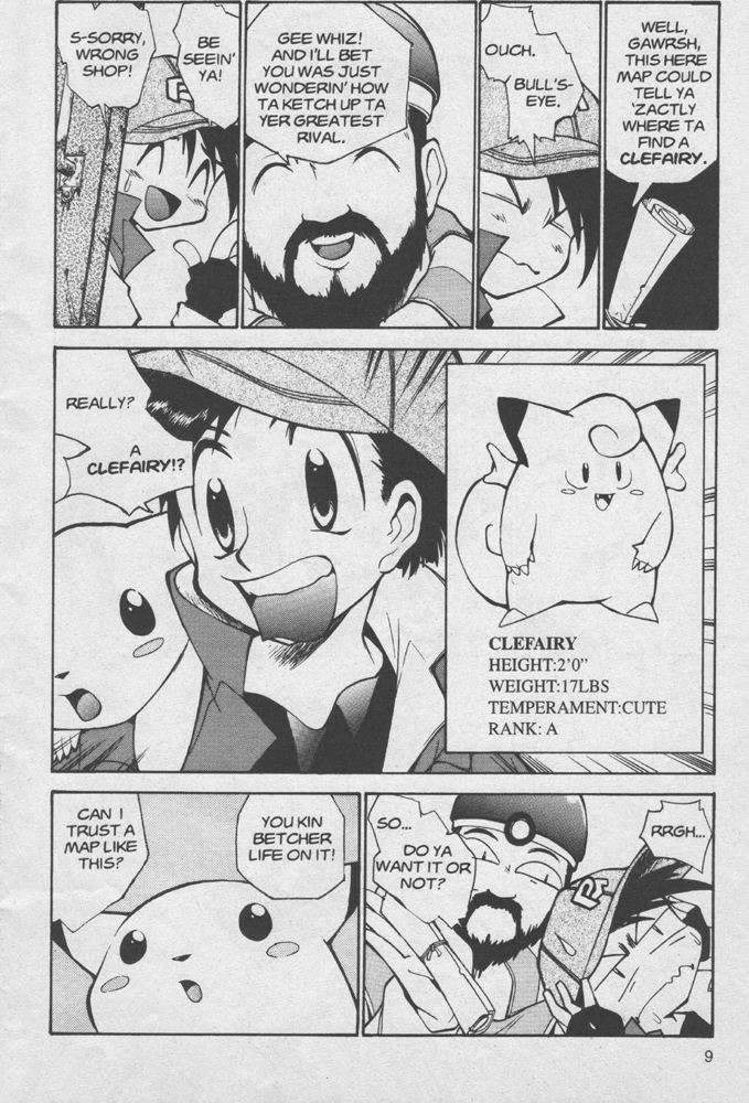 Dengeki Pikachu Chapter 2 page 10 - Chapter 2: Clefairy Tale