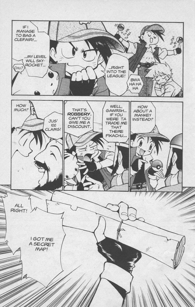 Dengeki Pikachu Chapter 2 page 11 - Chapter 2: Clefairy Tale