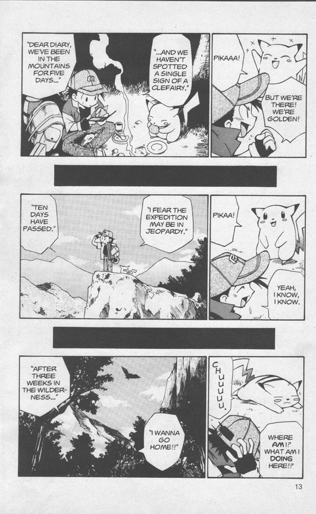 Dengeki Pikachu Chapter 2 page 14 - Chapter 2: Clefairy Tale