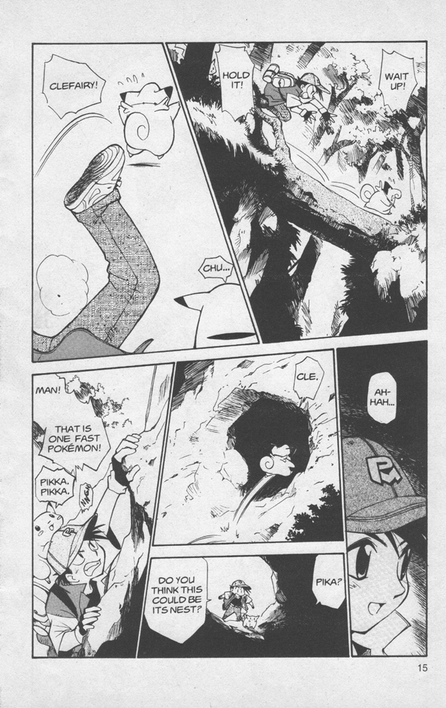 Dengeki Pikachu Chapter 2 page 16 - Chapter 2: Clefairy Tale