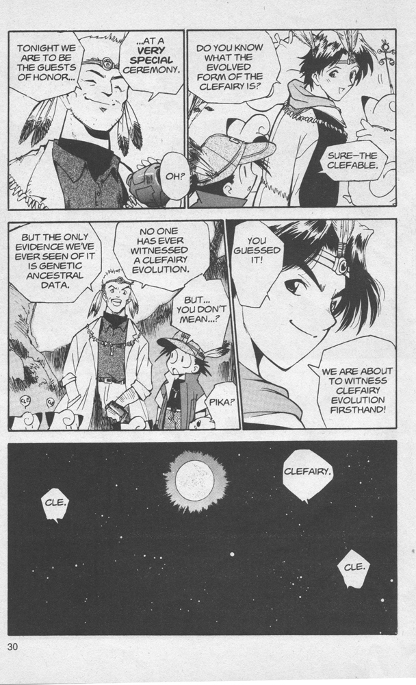 Dengeki Pikachu Chapter 2 page 31 - Chapter 2: Clefairy Tale