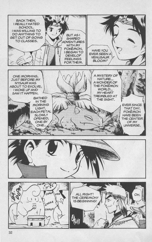 Dengeki Pikachu Chapter 2 page 33 - Chapter 2: Clefairy Tale