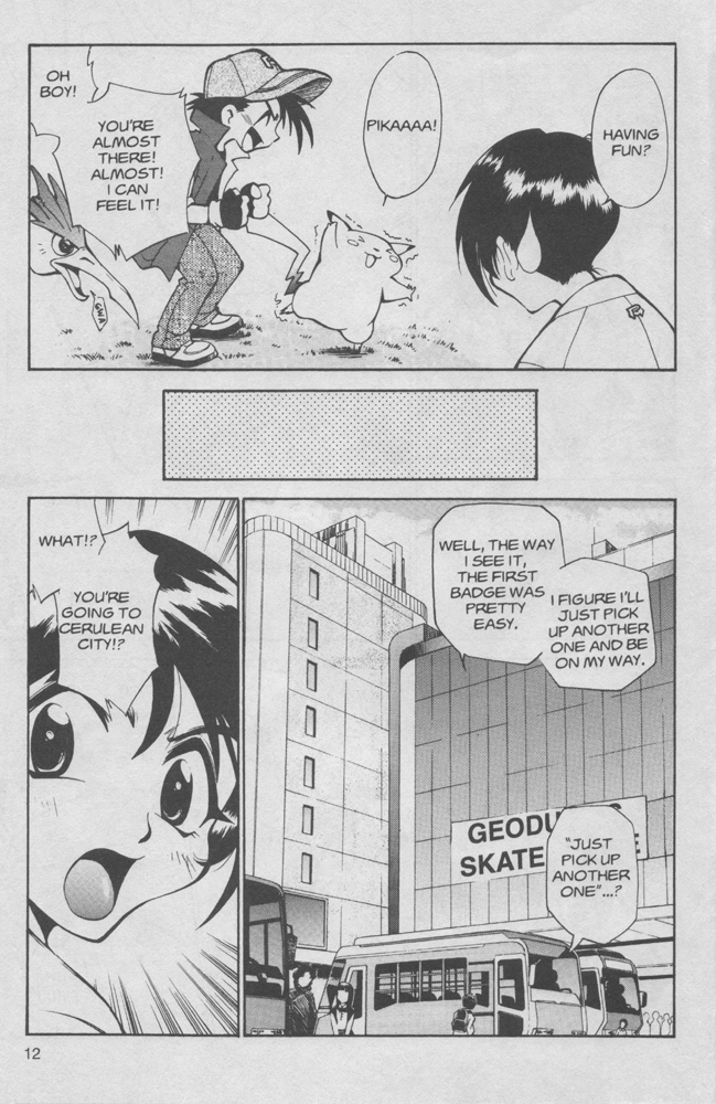 Dengeki Pikachu Chapter 3 page 13 - Chapter 3: Play Misty for Me