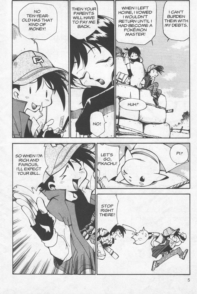 Dengeki Pikachu Chapter 3 page 6 - Chapter 3: Play Misty for Me