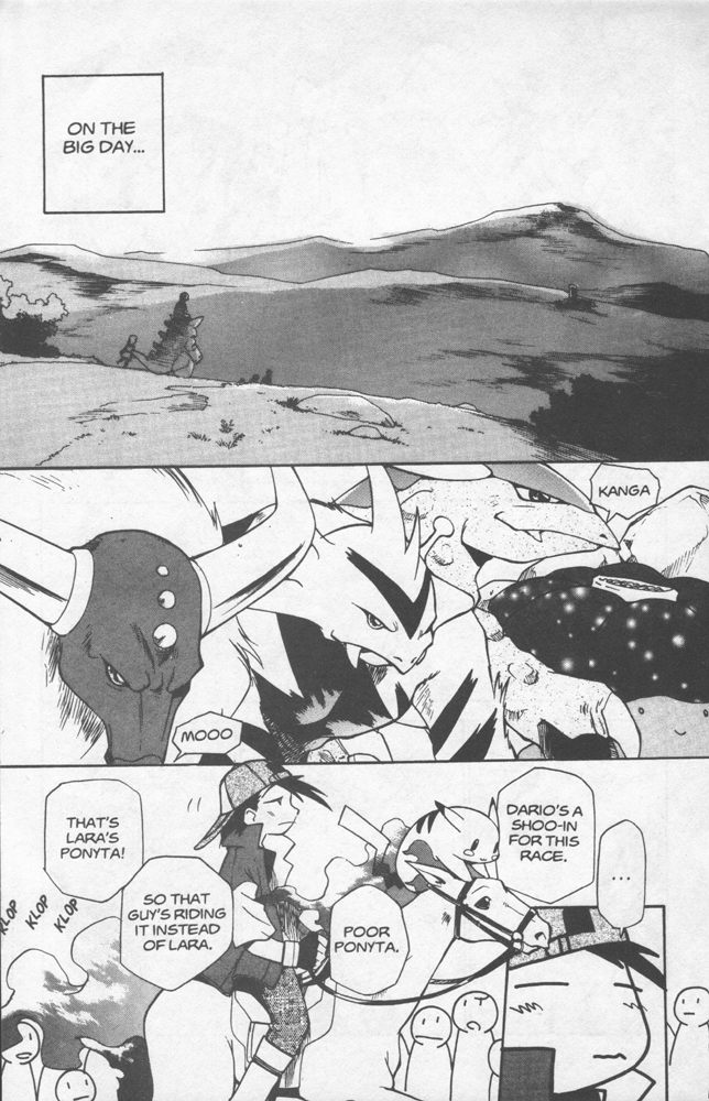 Dengeki Pikachu Chapter 5 page 21 - Chapter 5: The Human Race and the Pokémon Race